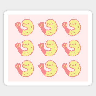 Smiling Tempura Prawns Sticker